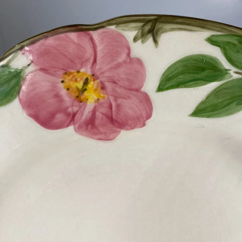 Vintage Franciscan Desert Rose Dinner Plates, very good condition and most made